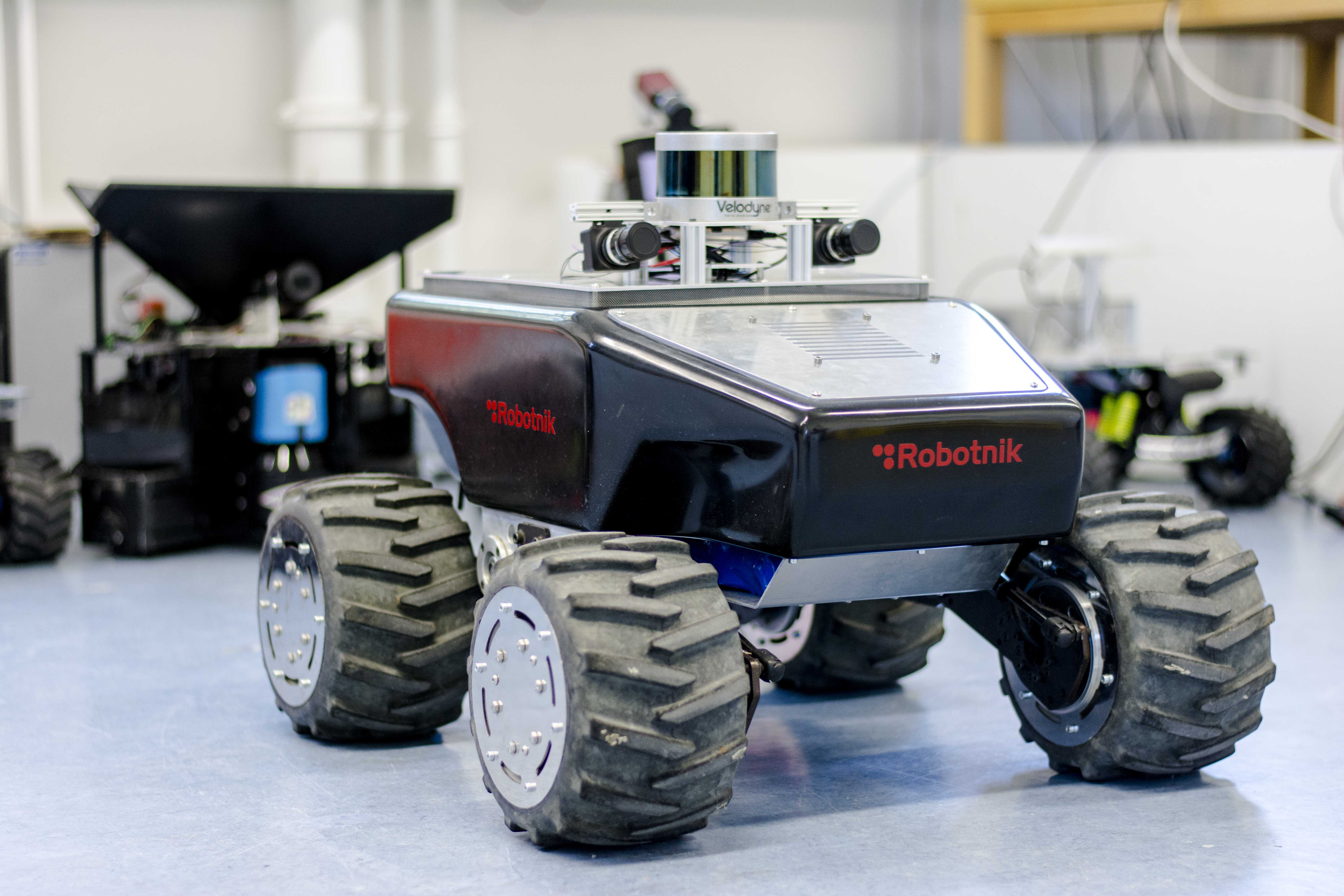 Fahrzeug-Roboter Maschinelles Lernen