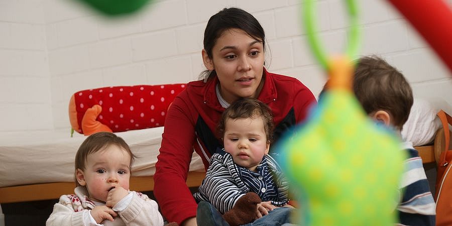 Studying with children