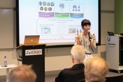Idiap Female Researcher