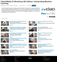 Webcast: Valais/Wallis AI Workshop 5th Edition / Interpreting Machine Learning valais wallis workshop 5th edition